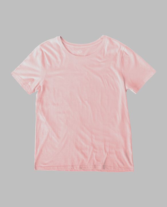 Women's Crafted Comfort Artisan Tee™ Crew T-Shirt Sweetheart Pink