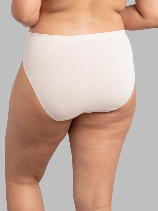 Women's 360 Stretch Seamless Hi-Cut Panty, Assorted 6 Pack