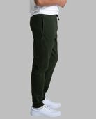 Men's Eversoft® Fleece Jogger Sweatpants Duffle Bag Green