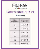 Fit for Me Women's Plus Heather Cotton Hi-Cut Panty, 10 Pack ASSORTED