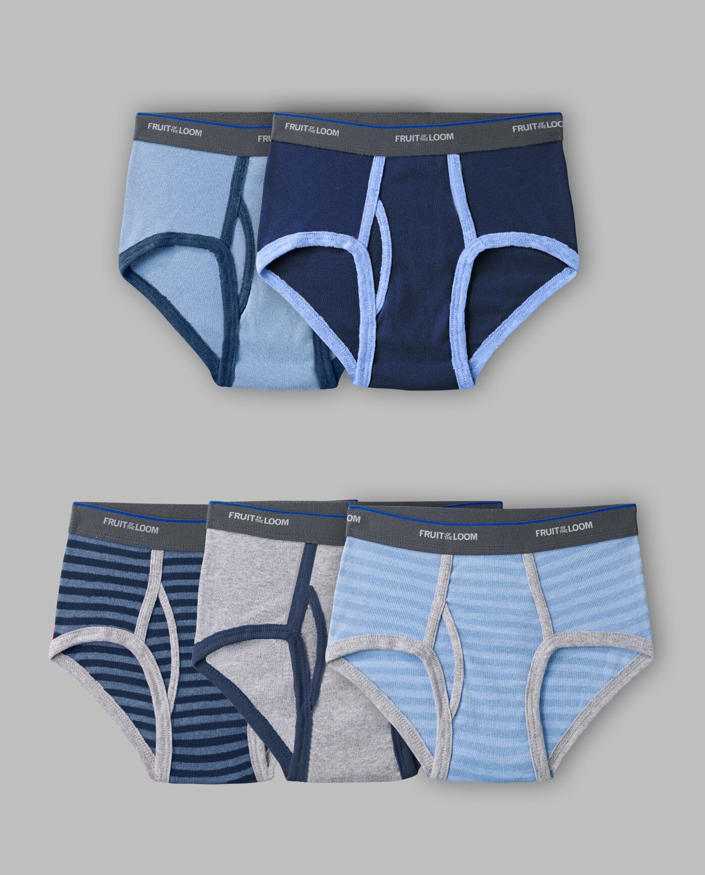 Boys' Fashion Briefs, Assorted 5 pack Assorted