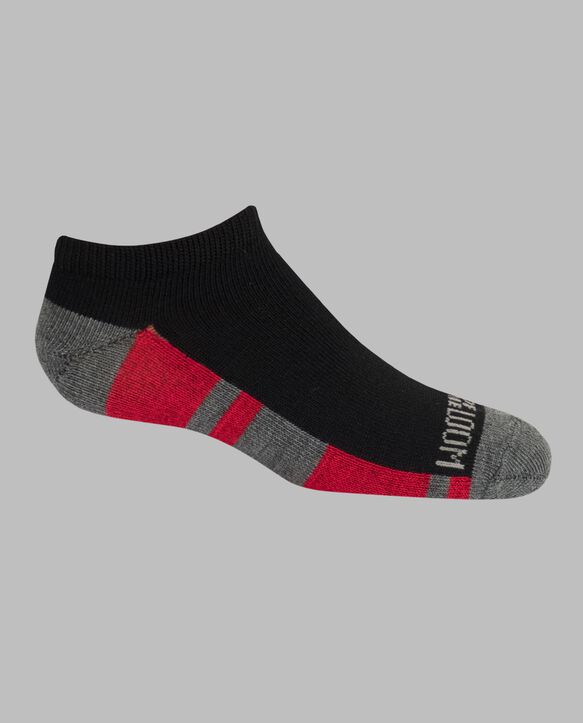 Boys' Lightweight No Show Socks, 10 Pack