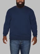 Big Men's Eversoft®  Fleece Crew Sweatshirt Blue Cove