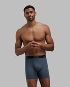 BVD® Men's Cotton Stretch Boxer Briefs, Assorted 3 Pack Assorted
