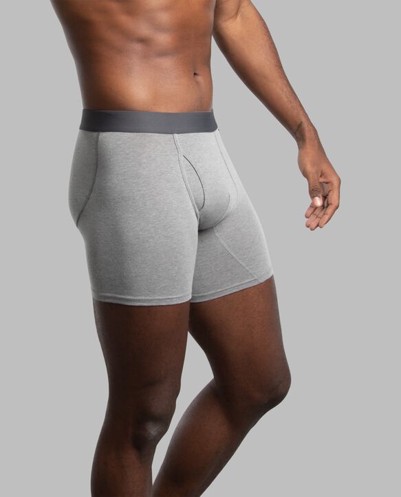 Men's Crafted Comfort™ Boxer Briefs, Assorted 3 Pack Assorted