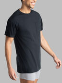 Men's Short Sleeve Workgear™ Pocket T-Shirt, 2XL, Black 3 Pack Assorted