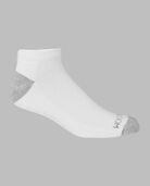 Men's Dual Defense®Low Cut Socks, 12 Pack, Size 6-12 WHITE/GREY