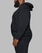 Big Men's Eversoft® Fleece Pullover Hoodie Sweatshirt Black Heather