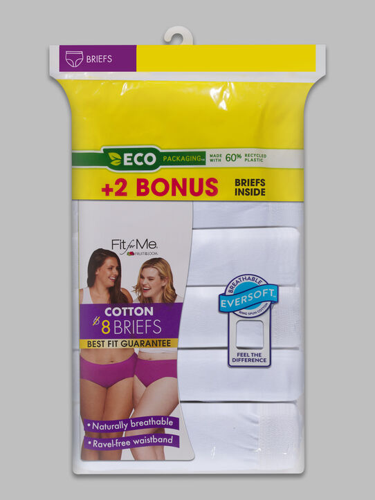 Women's Microfiber Brief Panty, Assorted 12 Pack