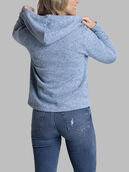 Ladies Sweater Fleece Quarter Zip Pullover 