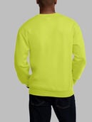 EverSoft®  Fleece Crew Sweatshirt Safety Green