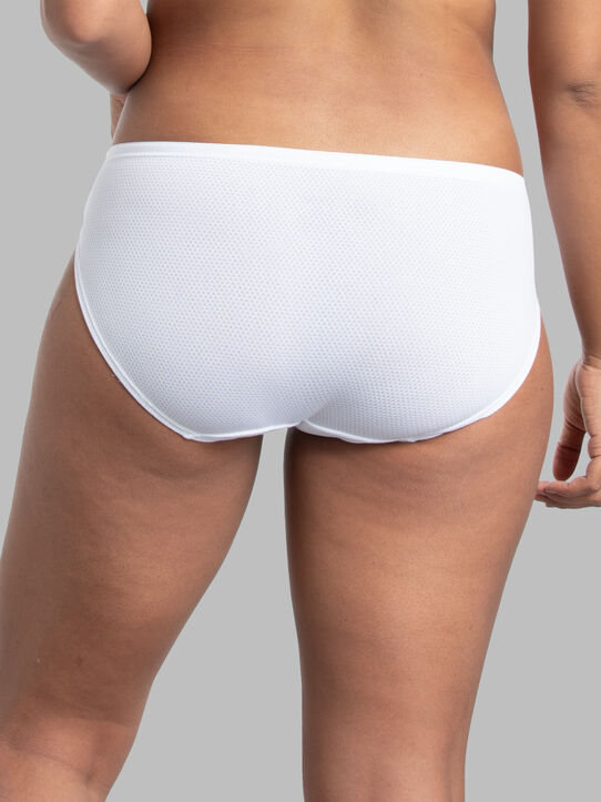 Fruit of the Loom Women's Breathable Micro-Mesh Bikini Underwear, 6+2 Bonus  Pack 