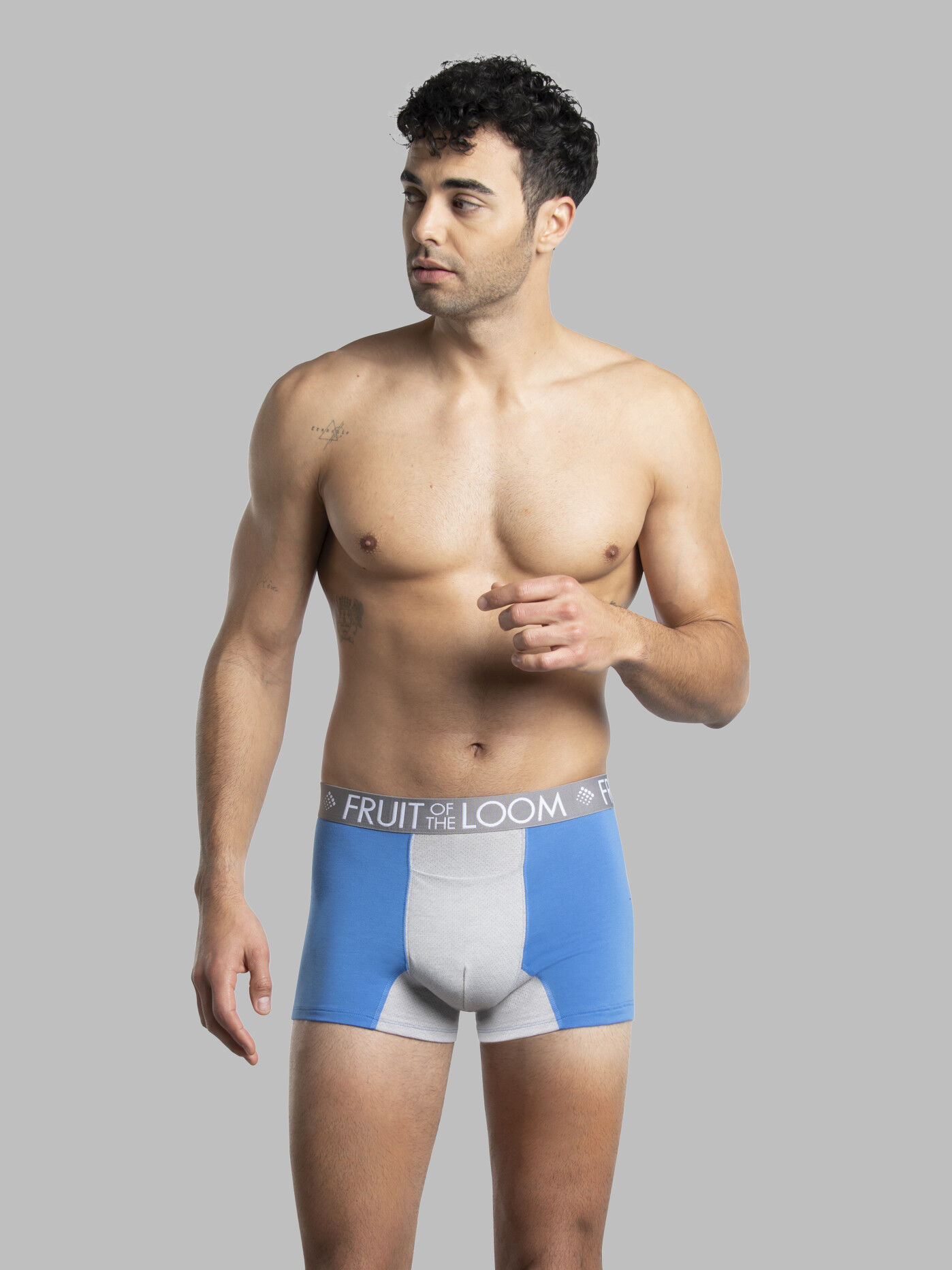 Men s Breathable Performance Cool Cotton Short Leg Boxer Briefs