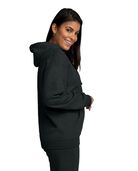 Men's EverSoft Fleece Pullover Hoodie Sweatshirt, Extended Sizes, 1 Pack Black Heather
