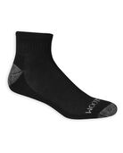 Men's Dual Defense Ankle Socks , 12 Pack, Size 6-12 BLACK/GREY