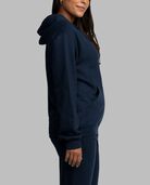EverSoft Fleece Full Zip Hoodie Jacket, Extended Sizes, 1 Pack Blue Cove