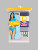 Women's Hipster Panty, Assorted 6 Pack ASSORTED
