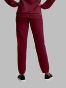 EverSoft®  Fleece Elastic Bottom Sweatpants, Extended Sizes Maroon