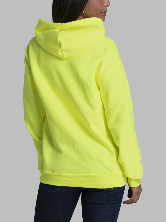 Eversoft® Fleece Pullover Hoodie Sweatshirt, Extended Sizes Safety Green