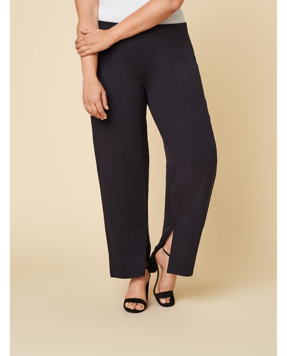 Women’s Seek No Further Plus Size Trouser Dress Pants Brilliant Black