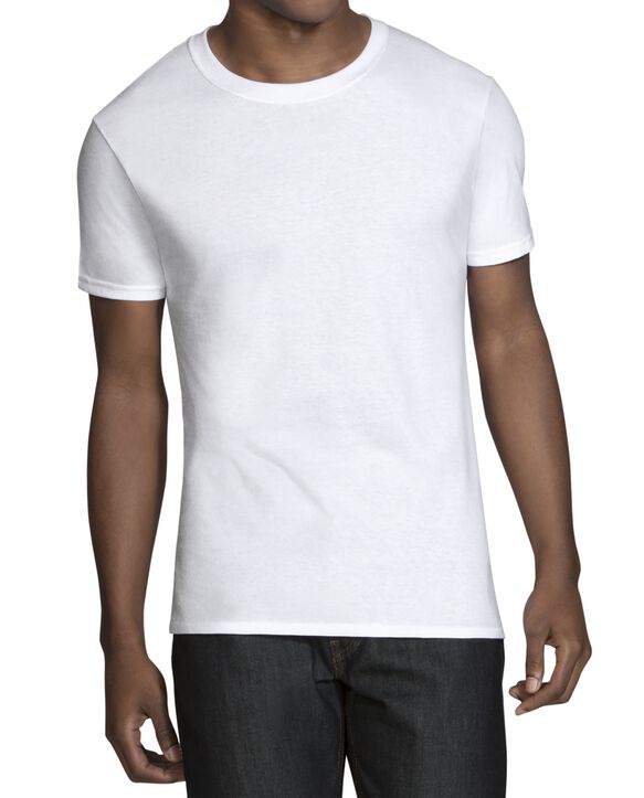 Men's Short Sleeve Tapered Crew T-Shirts, 6 Pack
