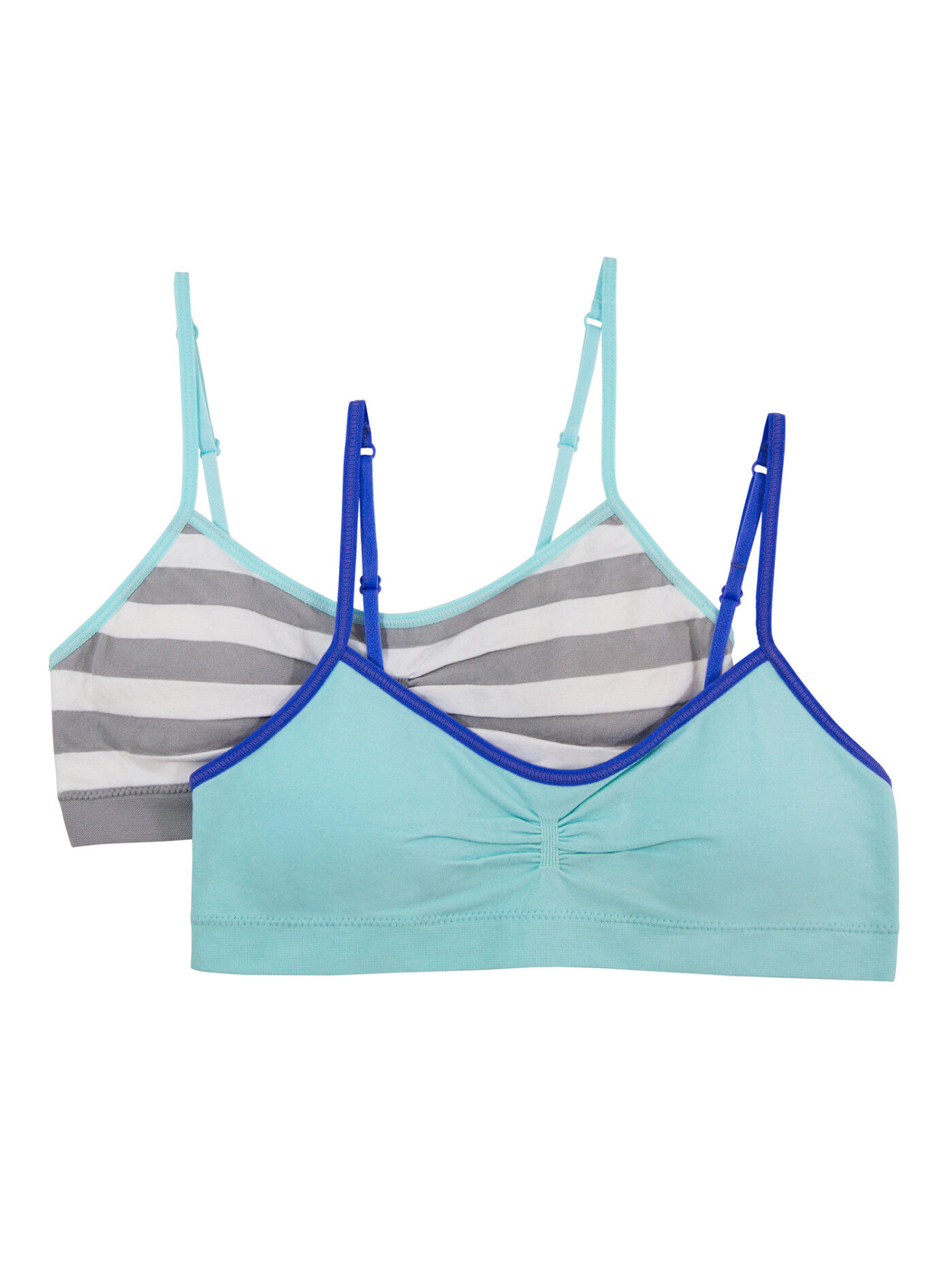 Girl s Seamless Trainer Bra with Removable Modesty Pads 2 Pack