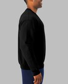 Men's Super Soft Fleece Crew Neck Sweatshirt, 2 Pack 