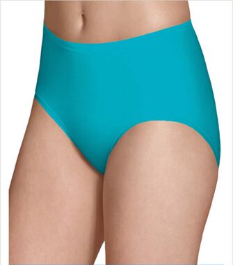 Women's Assorted Breathable Micro-Mesh Low Rise Brief Panty, 8 Pack 