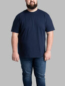 Big Men's Eversoft® Short Sleeve Crew T-Shirt Navy