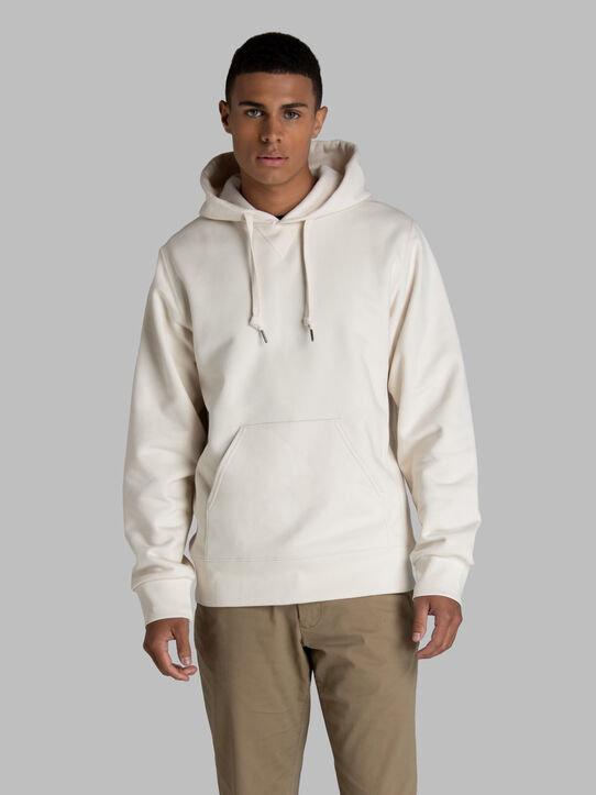 Men's Crafted Comfort Favorite Fleece Hoodie Sweet Cream