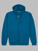 Eversoft® Fleece Full Zip Hoodie Sweatshirt Blue