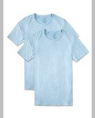 Big Men's Short Sleeve EverLight™ Raglan T-Shirt, 2 Pack Icy Aqua Heather