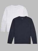 Boys' Supersoft Long Sleeve T-Shirt, 2 Color Pack Basic Asst.