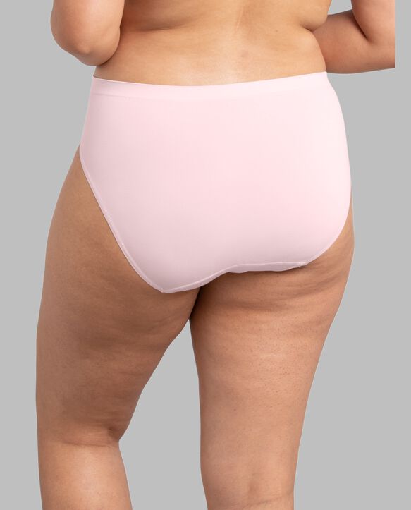Women's Seamless Hi-Cut Panty, Assorted 8 Pack Assorted