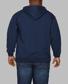 Big Men's Eversoft® Fleece Full Zip Hoodie Sweatshirt Blue Cove