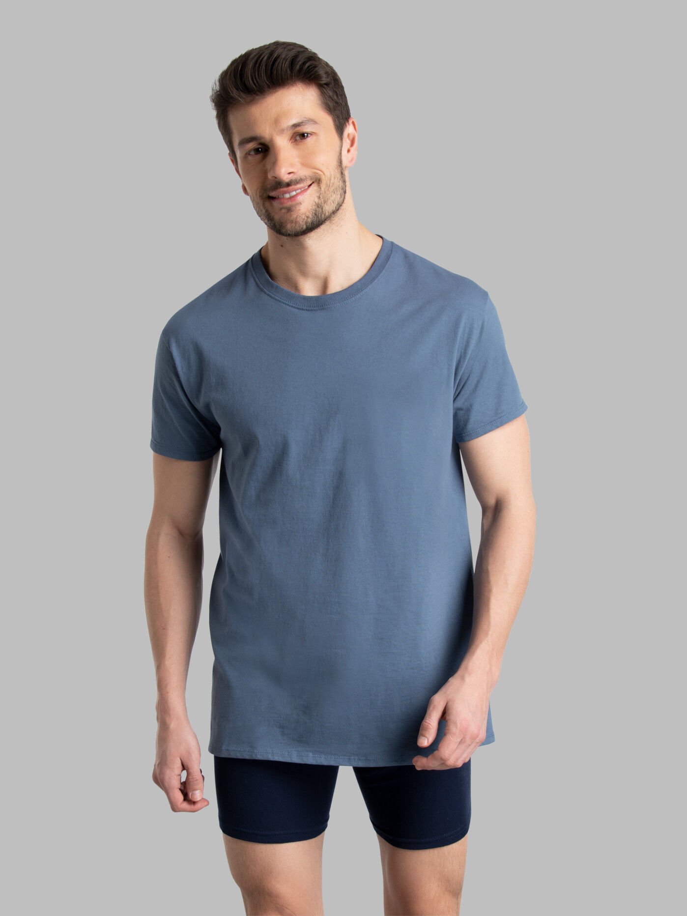 Men s Short Sleeve Crew T Shirt Assorted 6 Pack