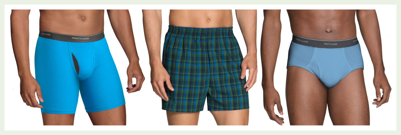 Men's Underwear, Boxers, Briefs & Shorts