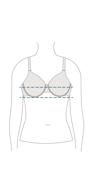 womens bra cup size image