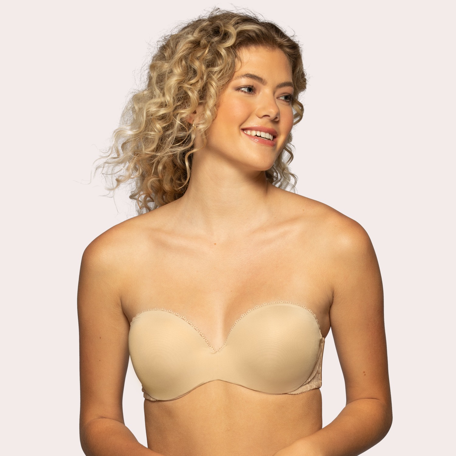 Gel Touch Strapless Push Up Bra