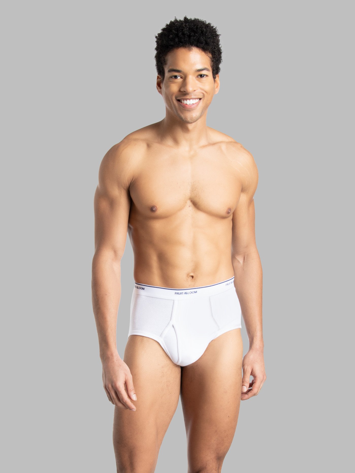 FRUIT OF THE LOOM BOYS WHITE BRIEFS 20 PK 100%COTTON