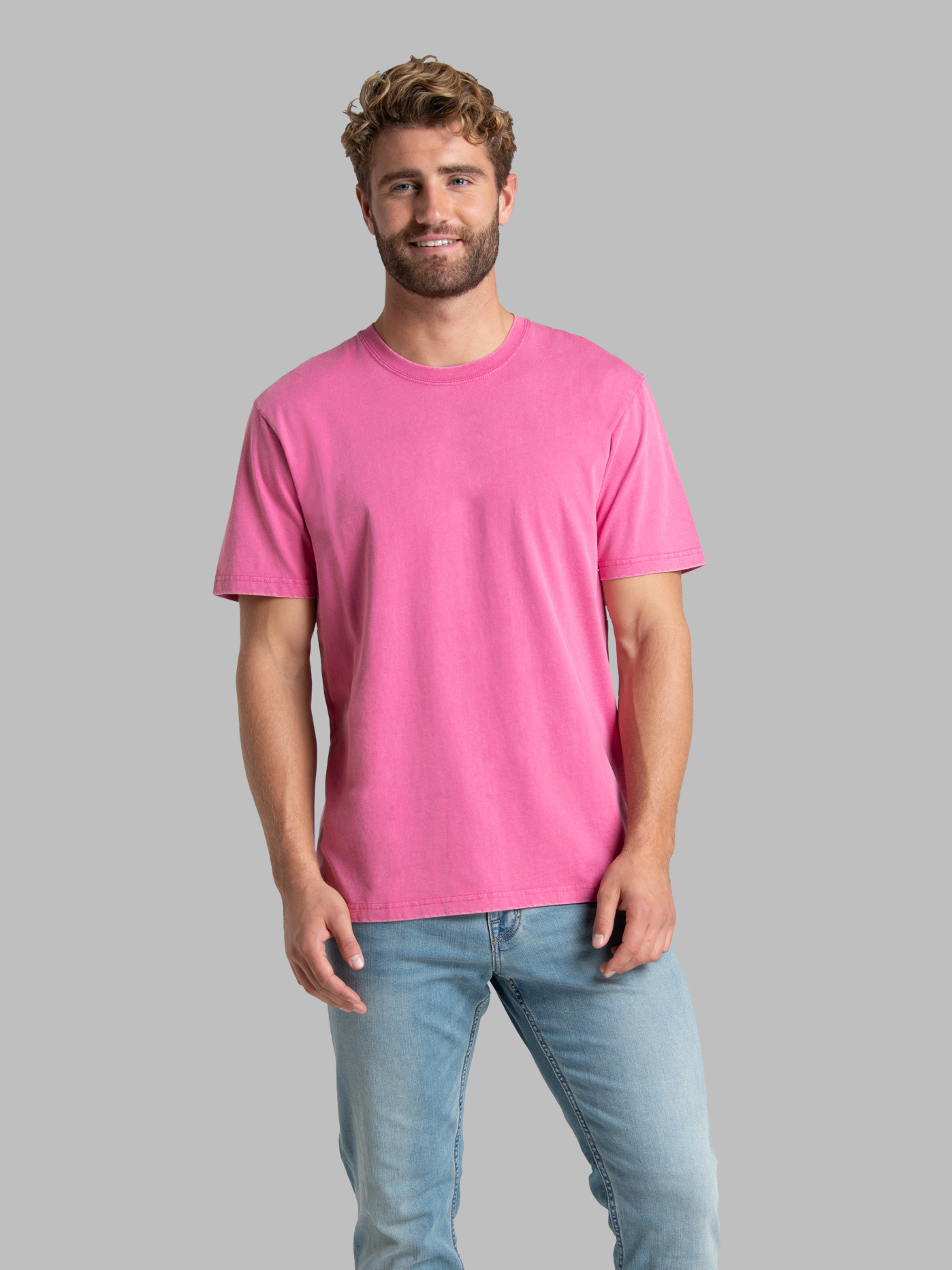 Fruit of the Loom Garment Dyed Crew T-Shirt