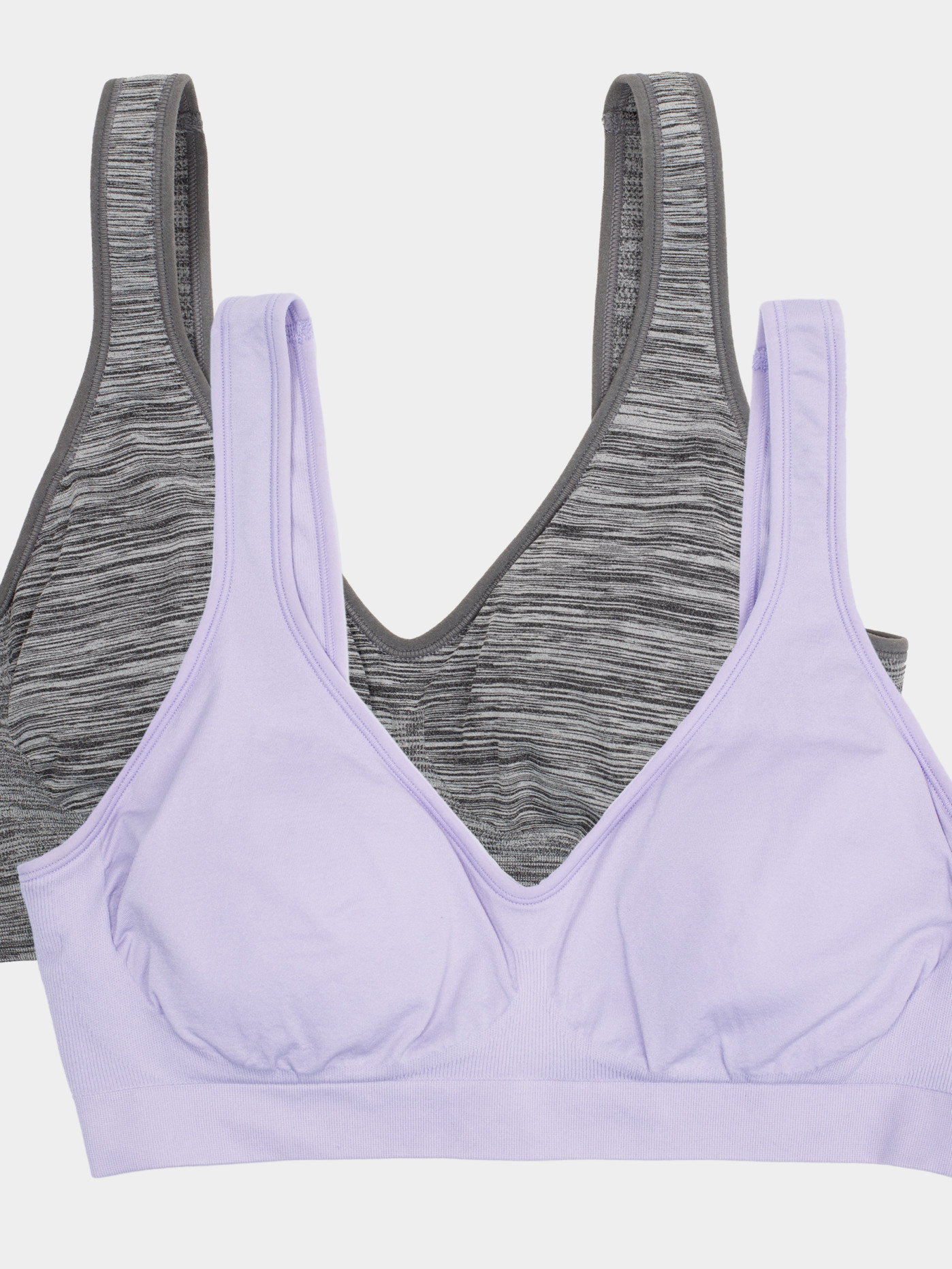 Women's Wireless Seamless Bra, 2 Pack