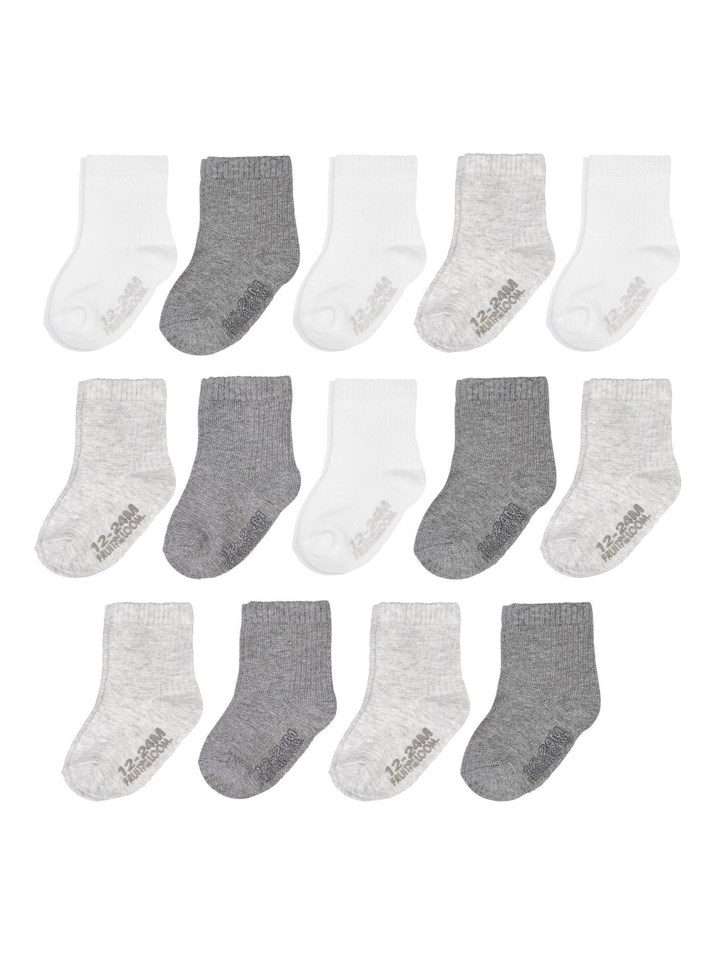 新発売 新商品 & Grow Pack Baby Fit 0-6 Socks, Stretch Cotton Zones Flex ベビー