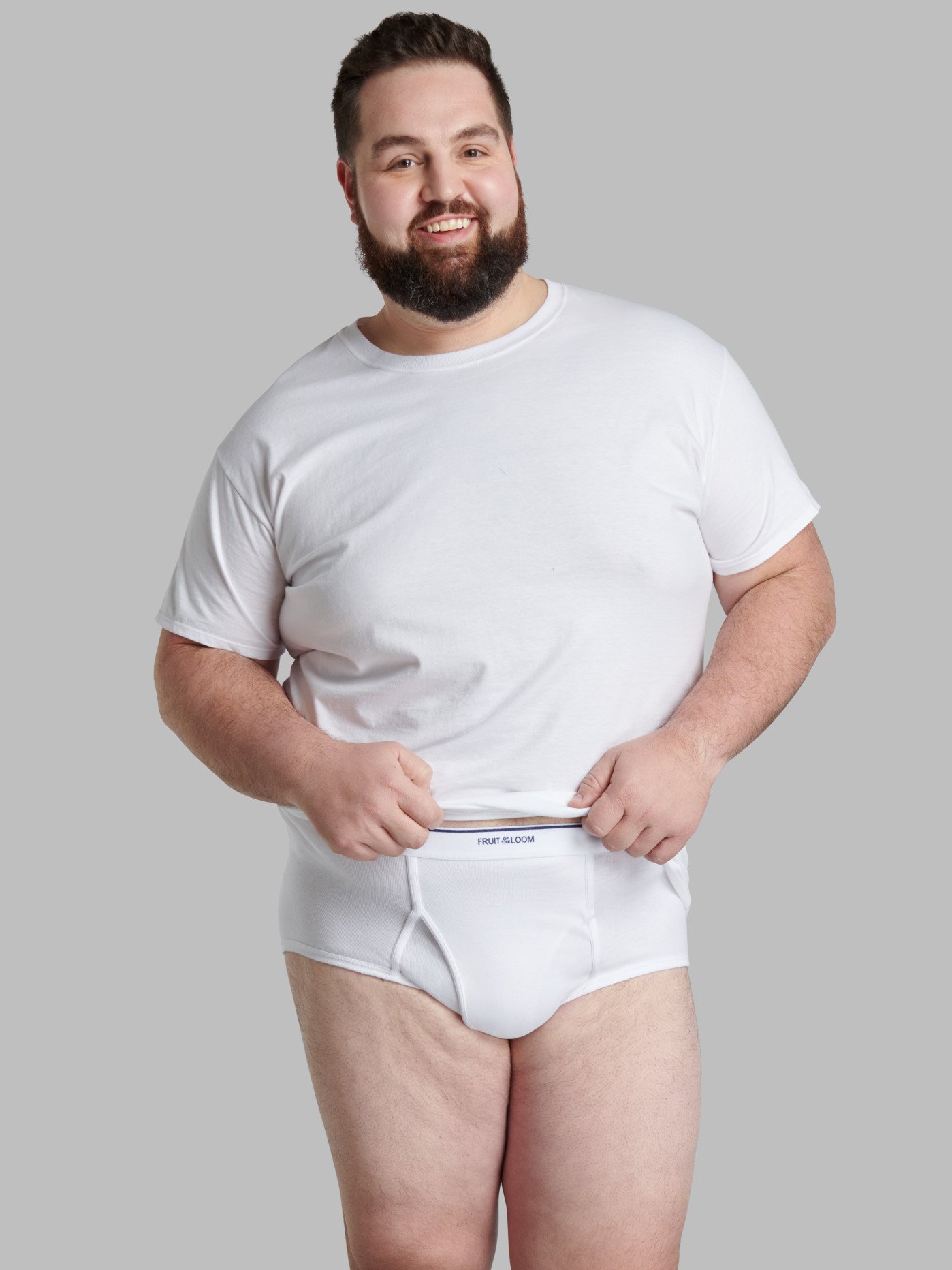 24 Pieces Hanes Or Fruit Of The Loom Mens White Brief Size Medium