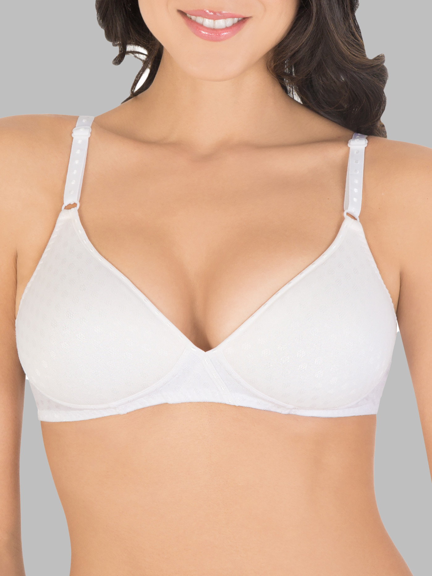 Fruit of the Loom Womens Lightly Lined Underwire T-Shirt Bra, 2-Pack