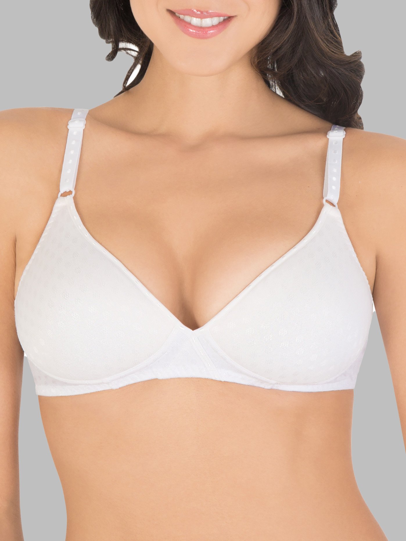 Jacquard Lightly Padded Wirefree Bra