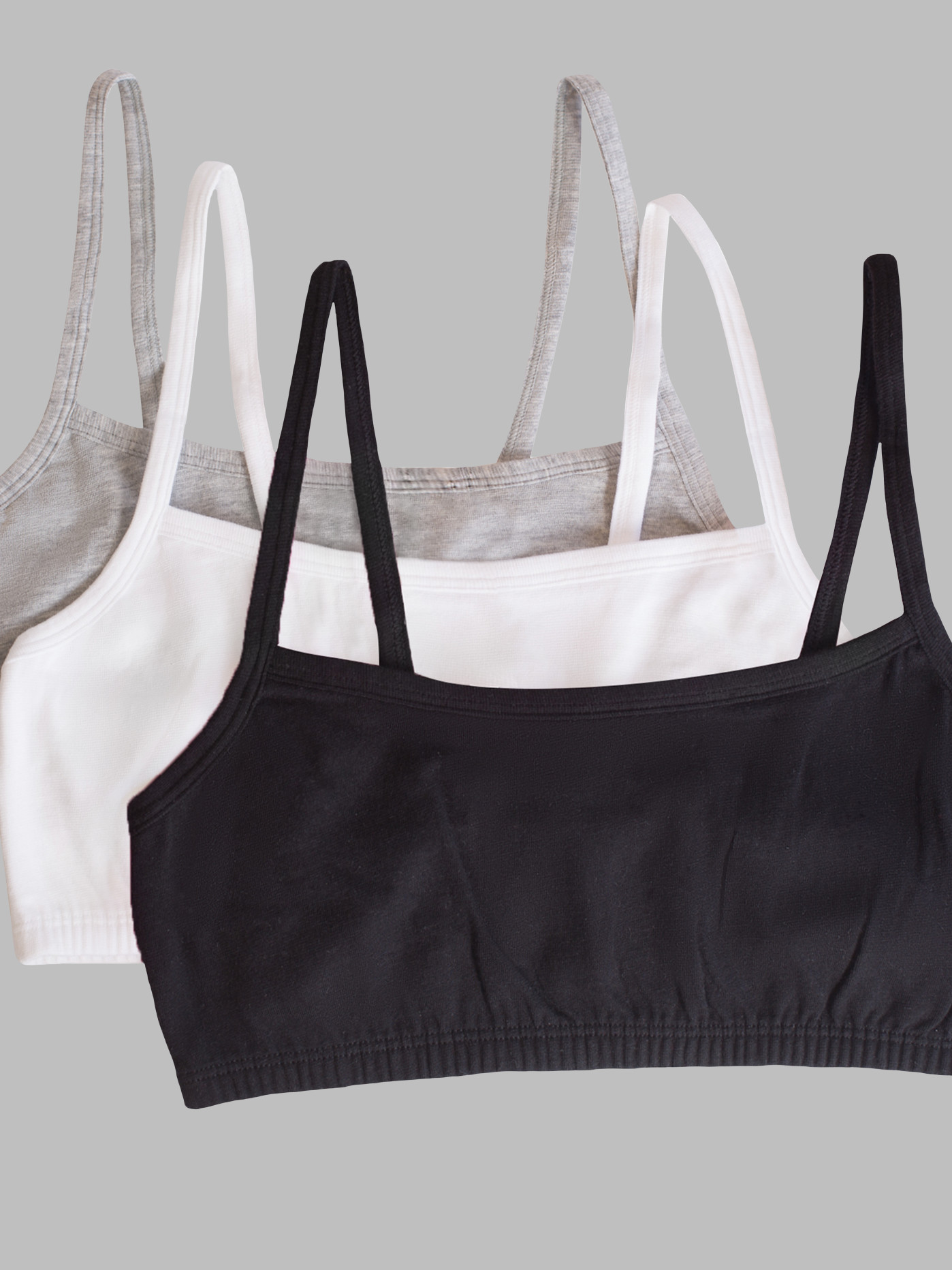 Women's Strappy Sports Bra, 3 Pack