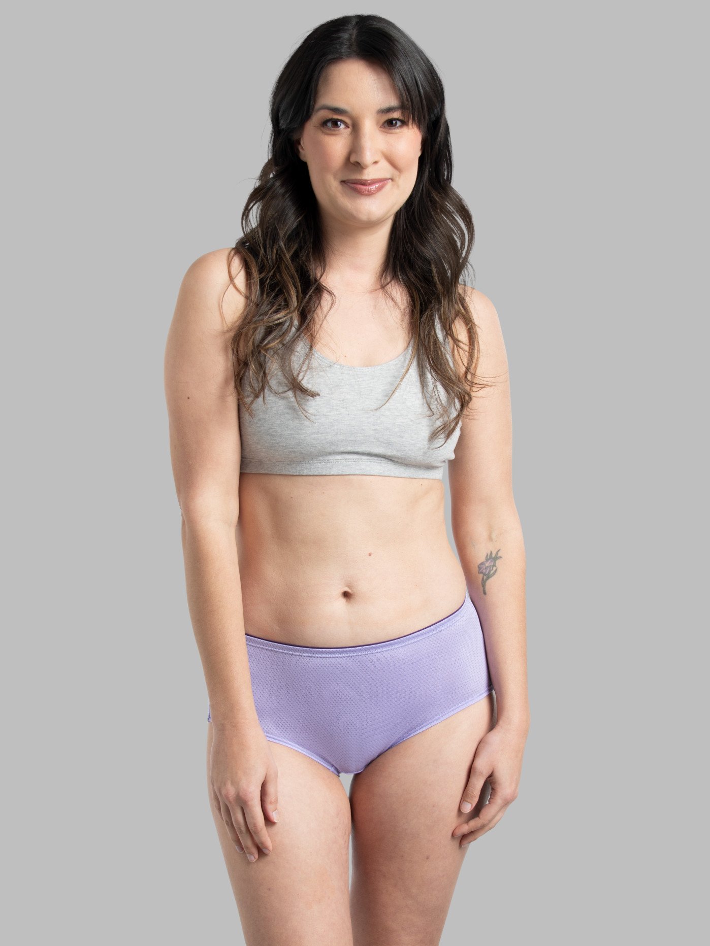 Women's Breathable Micro-Mesh Low-Rise Brief Underwear