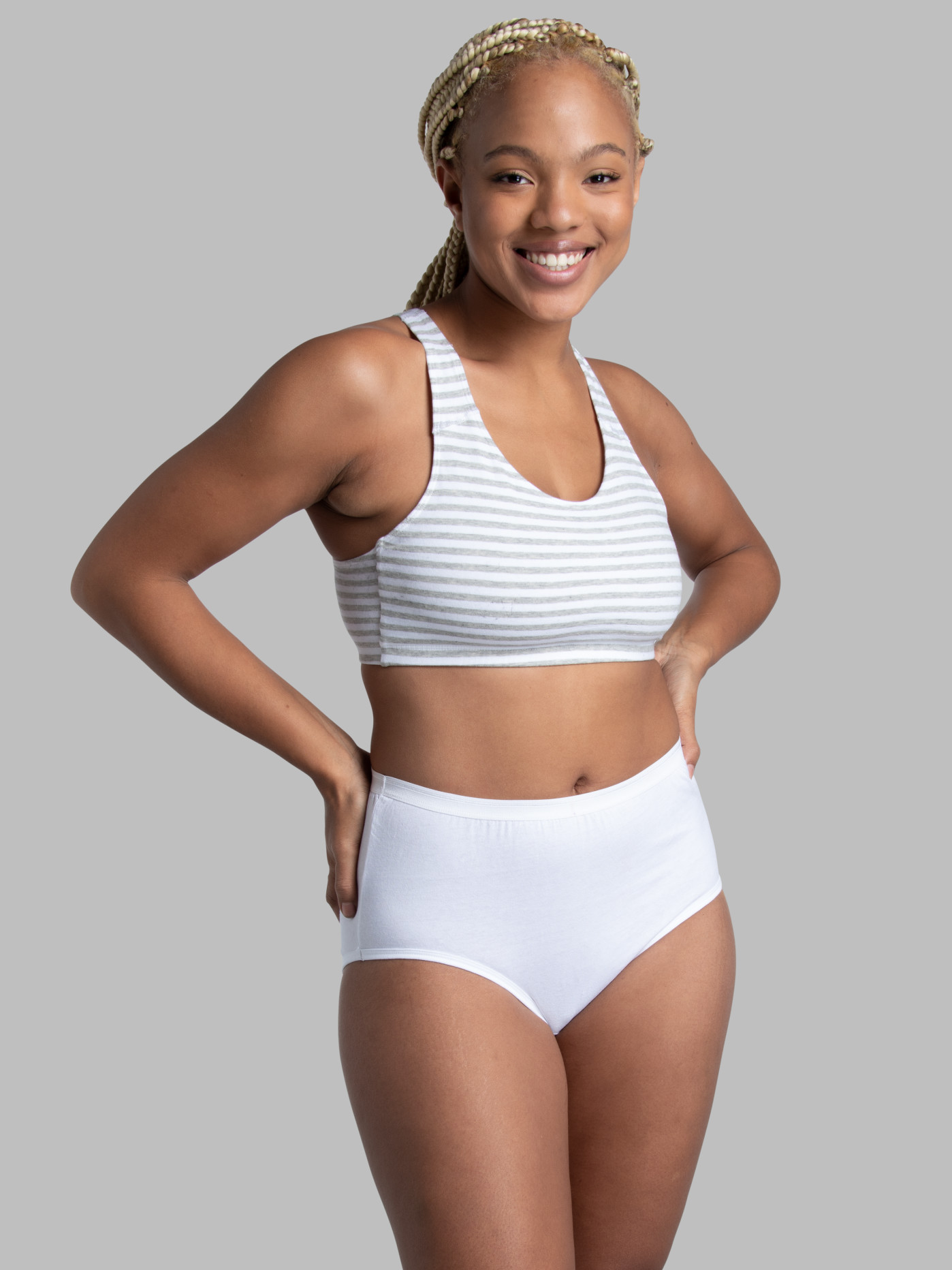 Fruit of the Loom Women's Crafted Comfort Pima Cotton Underwear