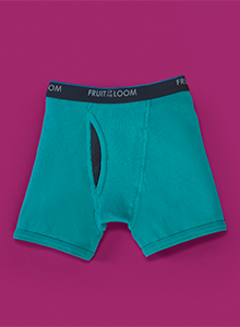Boys' Underwear Size Guide | Shop Fruit of the Loom